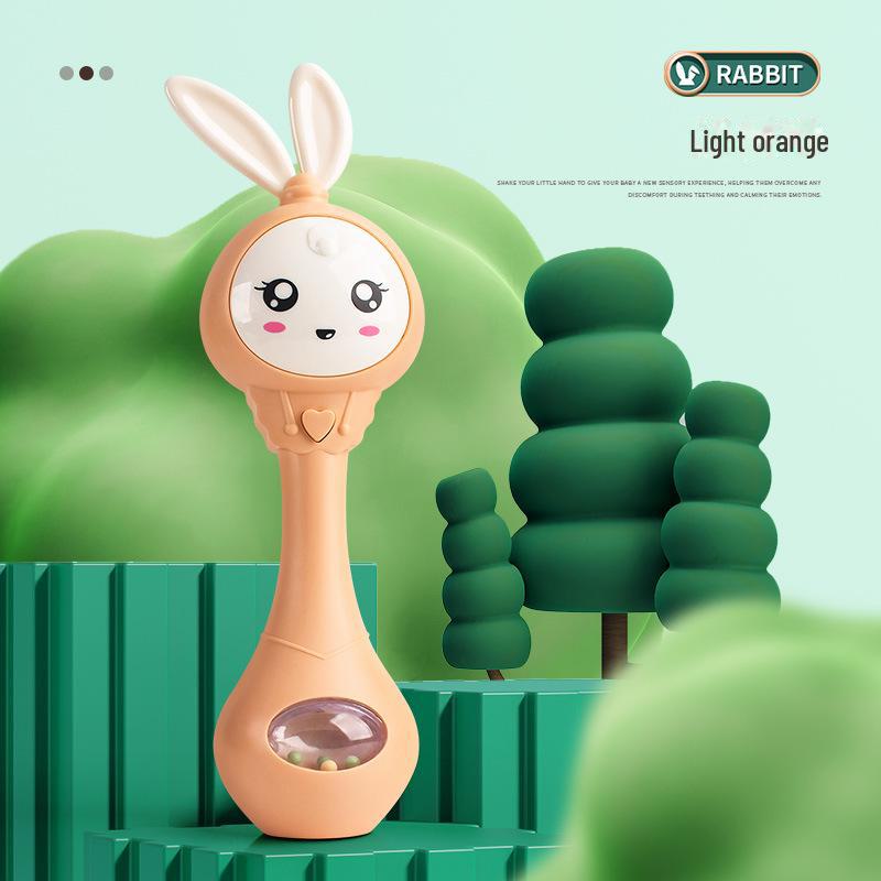 

Многофункциональный детский колокольчик: Успокаивающая легкая музыка, прорезыватель и ритмическая палочка