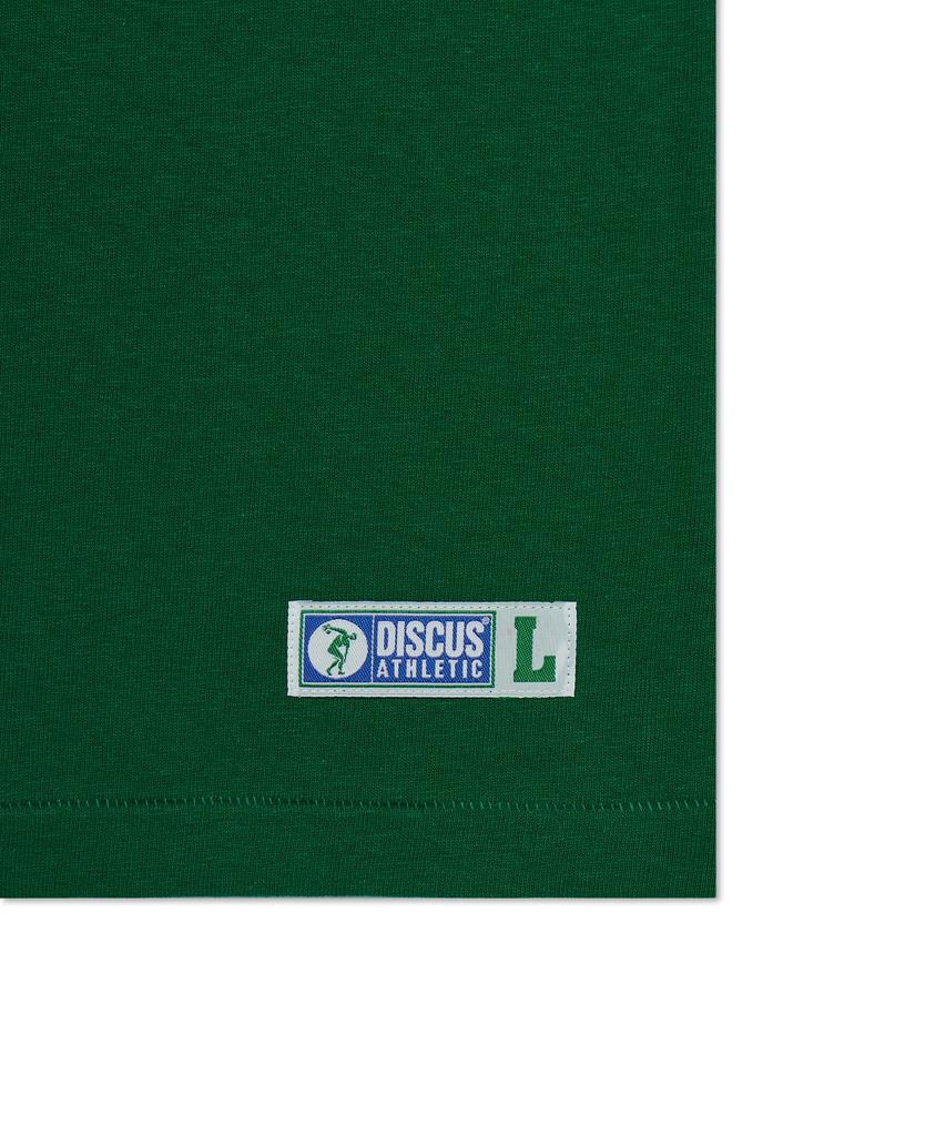 DISCUS ATHLETIC Super Heavyweight Regular Fit Blank T-Shirt Green