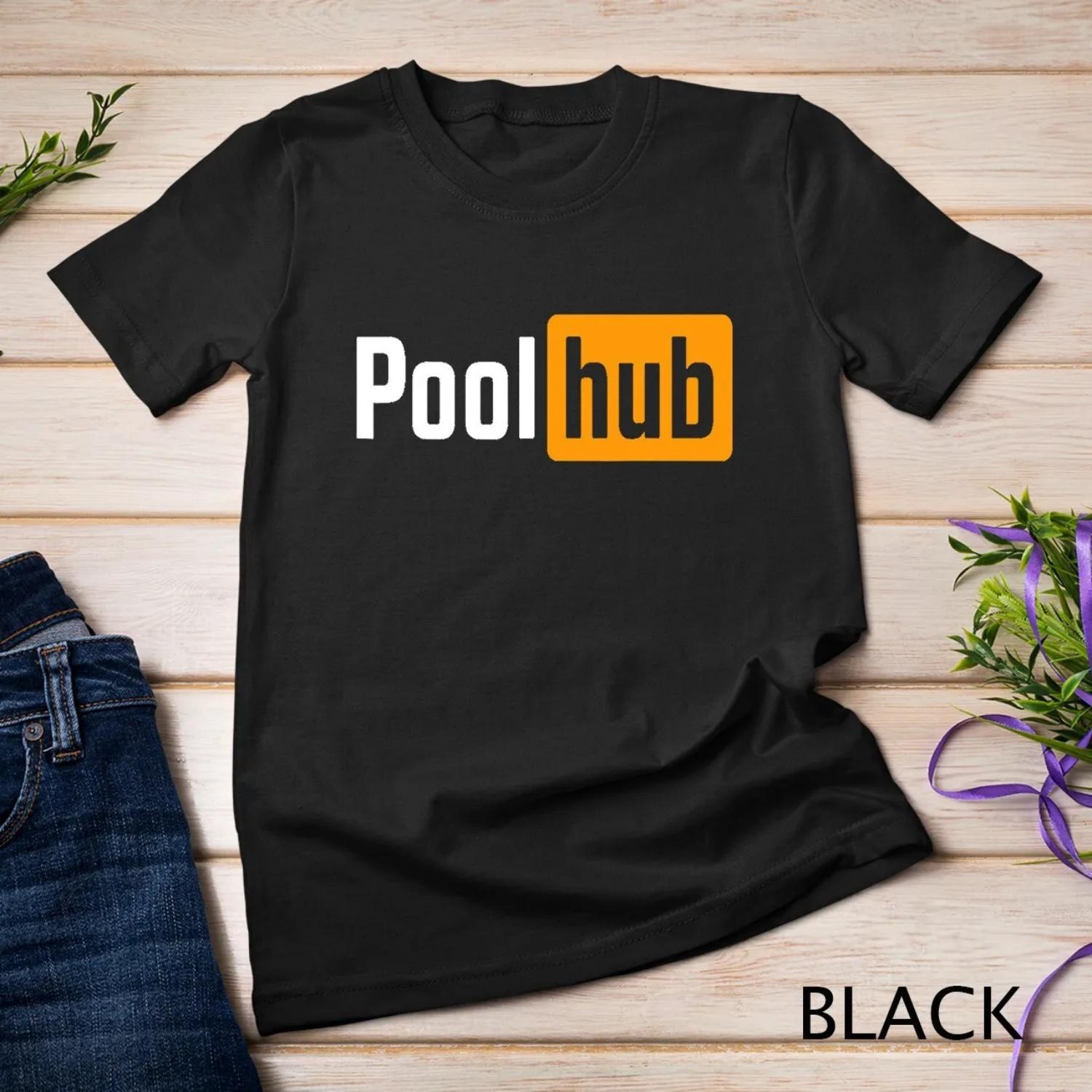 Pool Hub Funny Billiards Player Quotes Parody Design T Shirt S