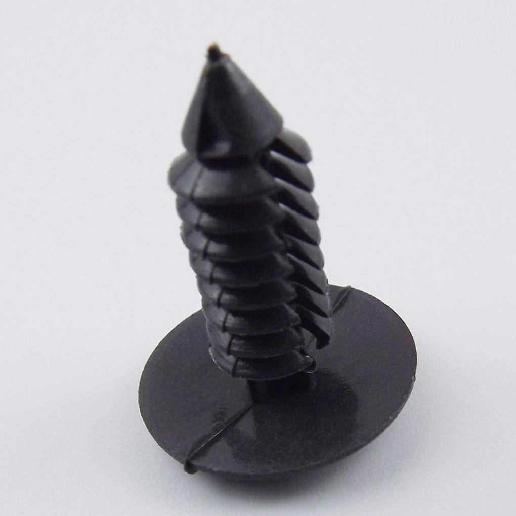 100pcs Universal Plastic Rivets Car 100pcs Universal Auto Fastener Bumper Push Pin Vehicle Clips Buckles