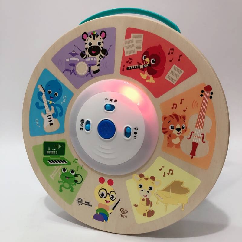 Baby Smart Sounds Symphony Magic Touch Wooden Electronic Puzzle Toy