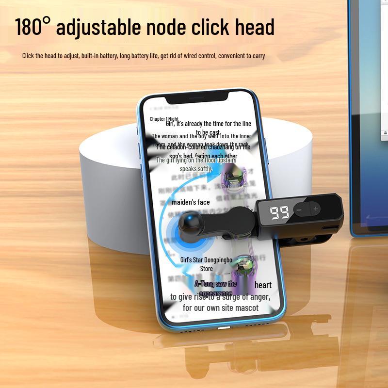 B-03 Screen Clicker with Built-in Battery for TikTok Videos
