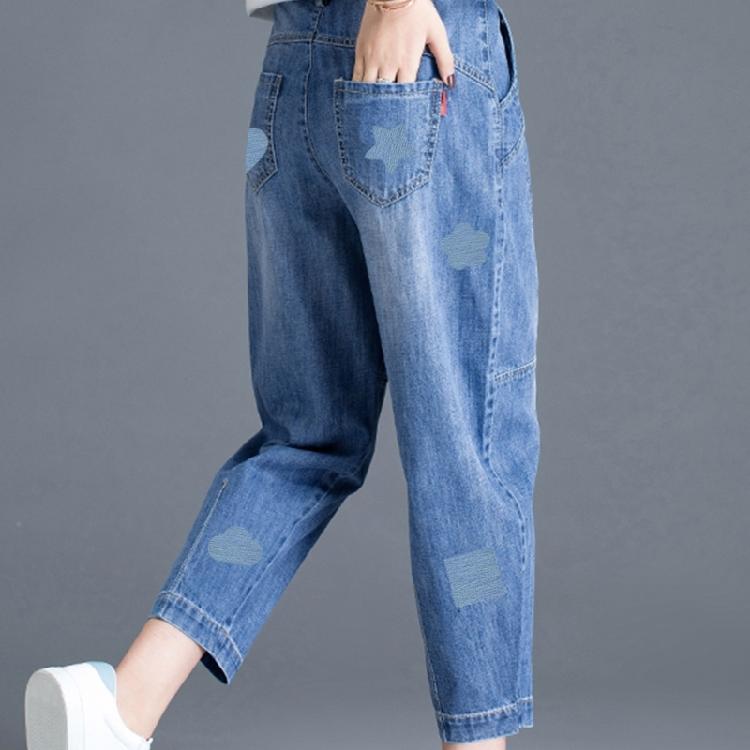 25 Stück Aufbügler Jeansflicken 75mm 5 Farben Jeansflicken Aufbügler für Jeansjacken Kleidung Reparatur Dekorieren