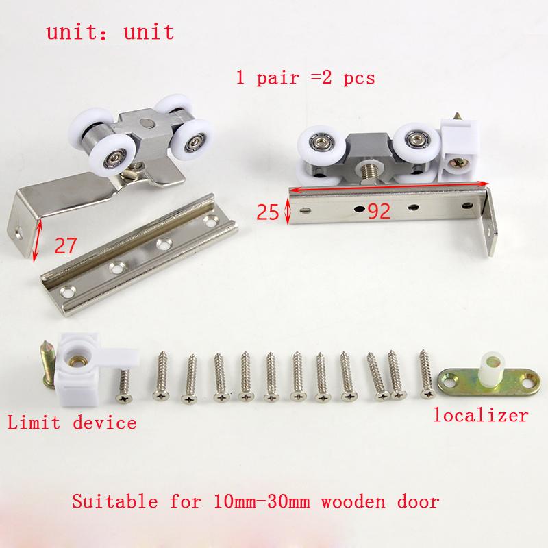 Sliding door Double track Hanging rail