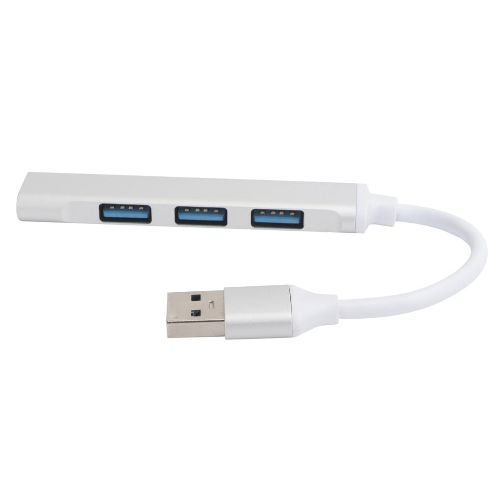 USB3.0 Hub 4 Port Aluminum Alloy Adapter Converter UltraHigh Speed Splitter Accessories