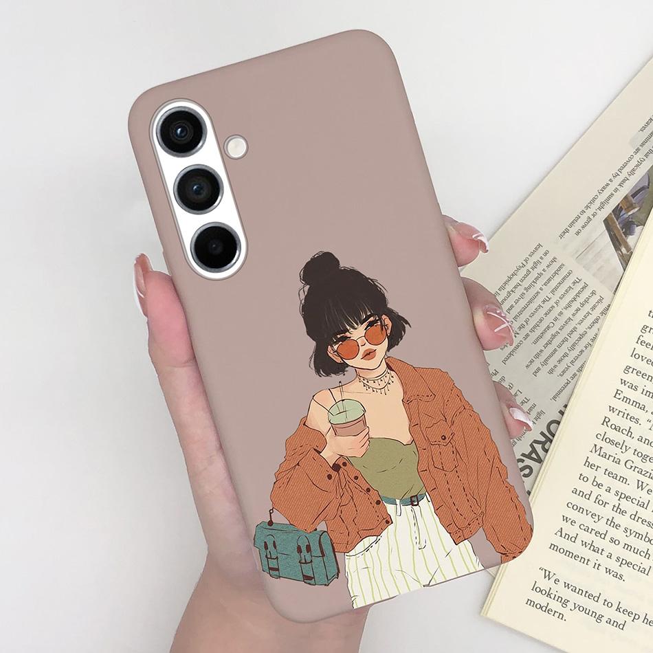 Für Samsung A54 5G Hülle Niedliche Weiche Silikon TPU Rückseite Für Samsung GalaxyA54 A 54 Handyhülle auf SamsungA54 Coque Bumper Funda