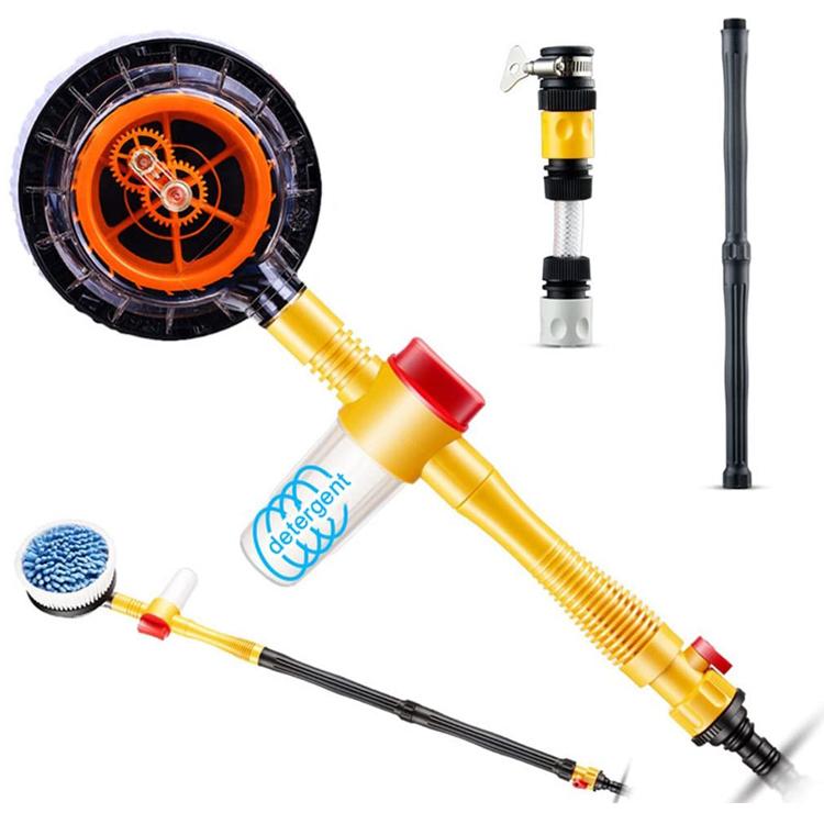 Amare High-Quality 360-Degree Rotating Plastic Foam Car Wash Brush
