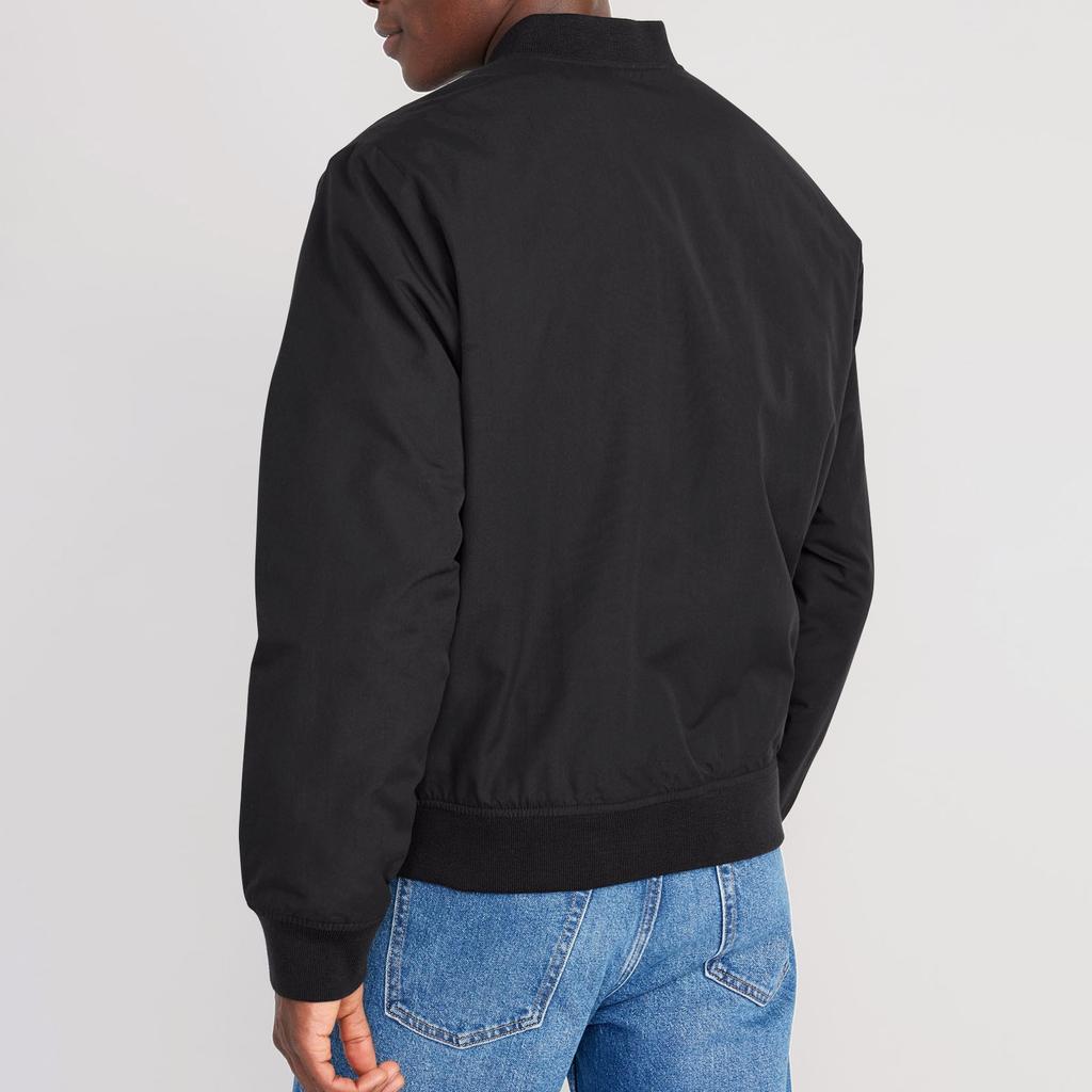 Men's Solid Color Pocket Zipper Jacket Men's Sports Large Size Casual Jacket