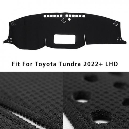 Dash Mat Dashboard Cover Black For + Toyota Tundra Car