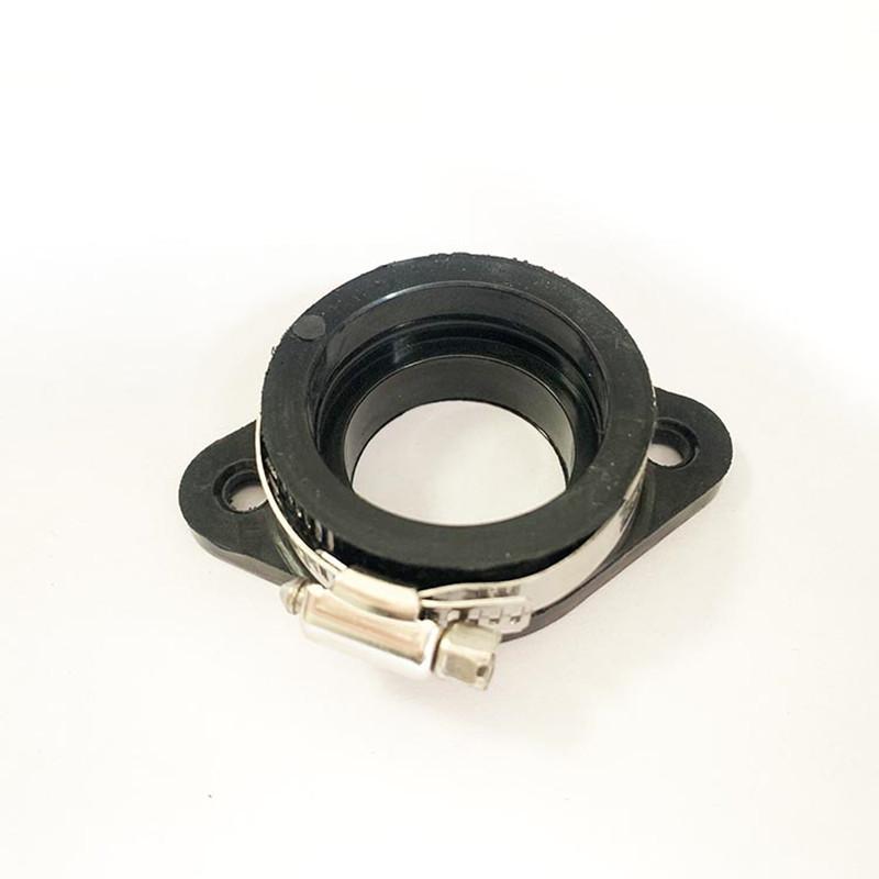 HQ Motorcycle Carburetor Adapter Inlet Intake Pipe Rubber Fit Universal PE PWK21-34mm Air Intake Carb Manifold Boot