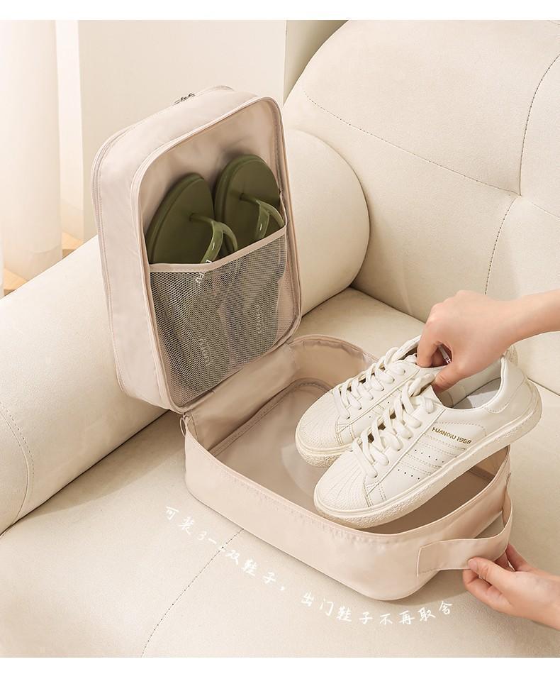 Portable Travel Shoe Storage Bag - Dustproof, Suitcase-Friendly for Business Trips and Travel Outfits