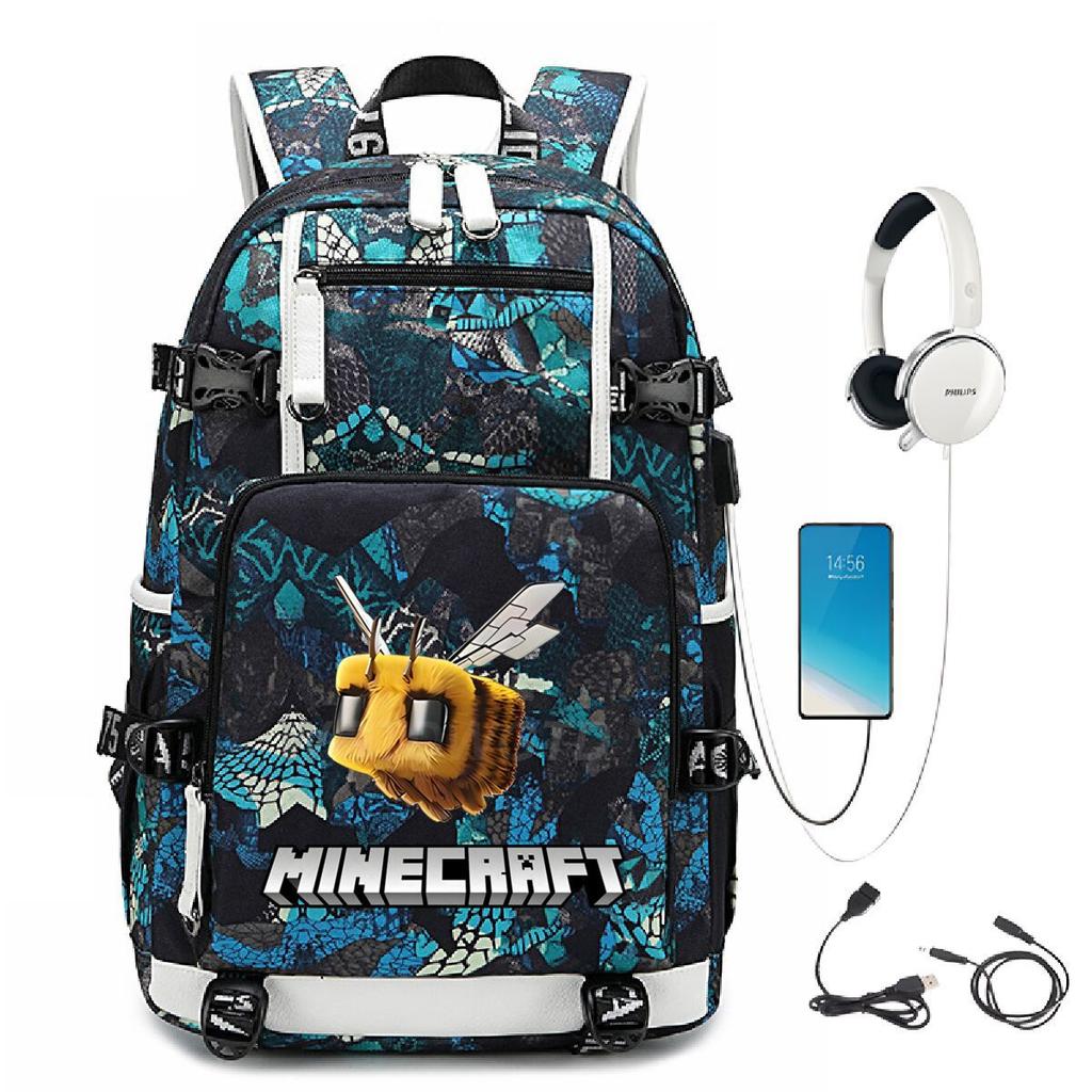 Game Merchandise Outdoor Travel Bag Large Capacity Usb Backpack