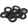 Car Oil Pan Drain Plug Rubber Seal Ring M12/M14 Black Gasket