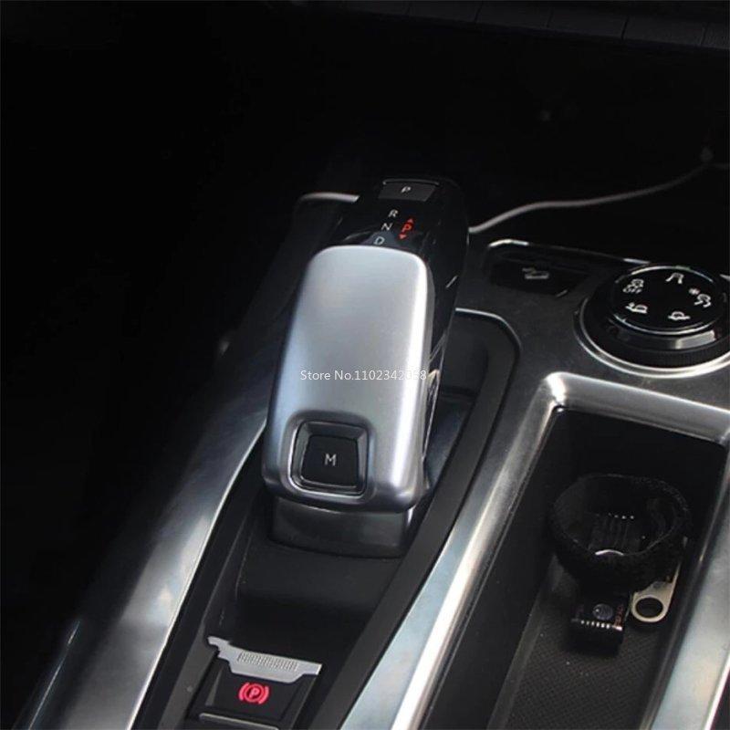 For Peugeot 3008 5008 508 GT 2017 -  / Citroen C5 Aircross 2018 -  ABS Gear Shift Knob Head Handle Cover Accessories