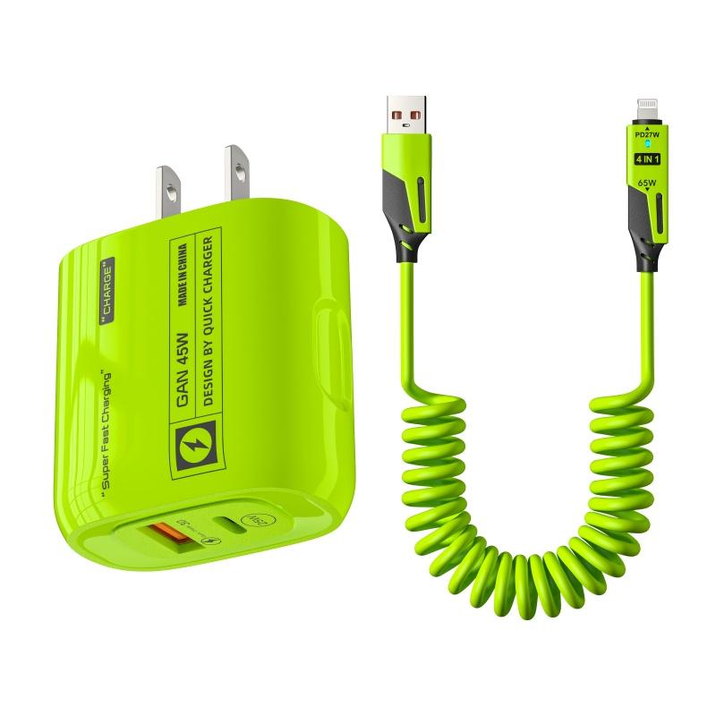 45W Fast Charger USB Type C PD Phone Charger Fast Charging Quick Charge Adapters for IPhone 14 Pro Max Samsung Xiaomi Huawei