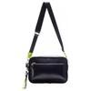Pu Shoulder Bag, Crossbody Bag Regular Unisex Black ABDS537-1