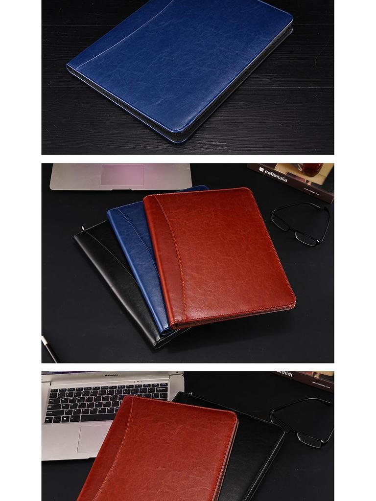 Manufacturer A4 Manager Zippered Business Ring Binder & Clipboard