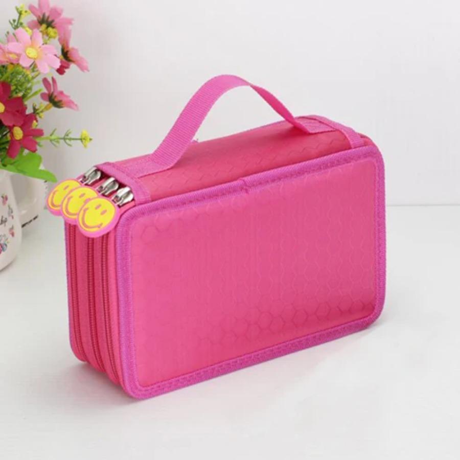 Pencil Case for Colored Pencils Multifunction Large Capacity Art Drawing Pen Storage Bag School Stationery