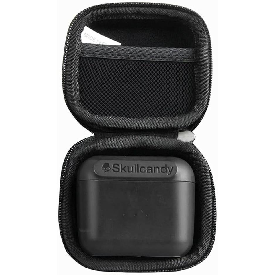 Hermitshell Travel Case for Skullcandy Indy True Wireless in-Ear Earbud (Only Case) (Black)
