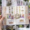 2Rolls/bag Tape Flower Garden Secret Realm Series Exquisite and Vine Fence Theme PET Stickers DIY Scrapbook Supplies Decoration