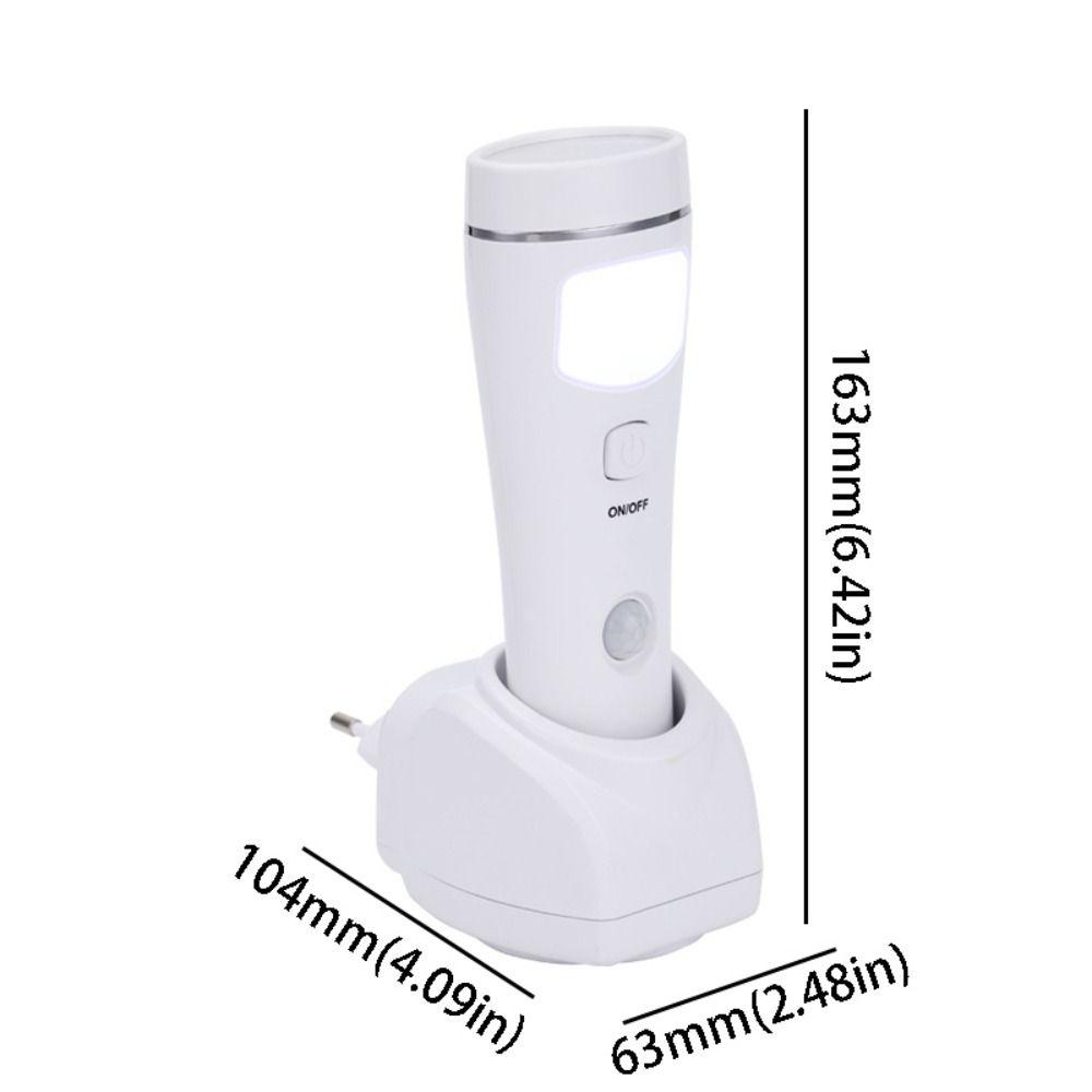 Motion Sensor LED Emergency Lights Rechargeable Power Outage Light 4-in-1 Plug-in Flashlight Night