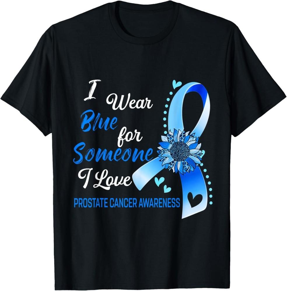 

I Wear Blue Sunflower Ribbon T-Shirt Unisex T-Shirt XXXXL