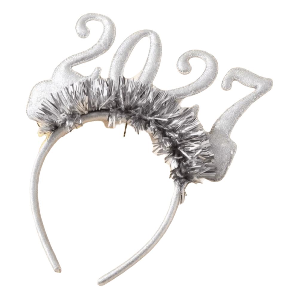 Sequin New Year Decorative Glasses Sweet Glitter Hair Hoop Star Strip Headwear Eve Party