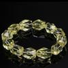 Hongchu Crystal Natural Lemon Citrine Single Strand Bracelet Natural Lemon Citrine Freeform Bracelet