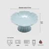 Chinese Ceramic Lotus High-Foot Fruit Plate