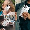 Geeignet für Magsafe Ledergeldbörse, Leder-Kartenetui, Kartenetui, iPhone-Halter, magnetische Kartenhülle