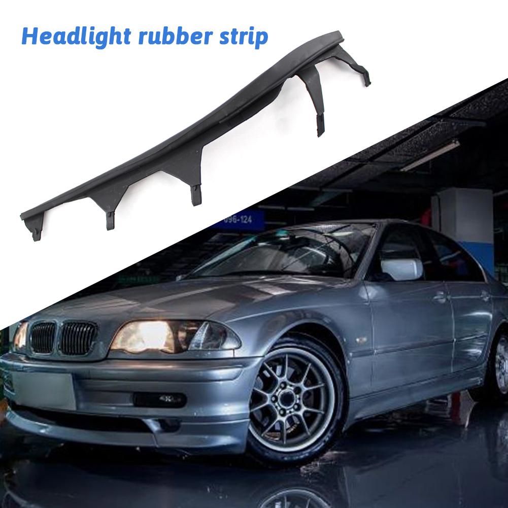 Car Front Upper Headlight Cover Strips Trims 63126921859 Headlight Sealing Strip Gasket for BMW 3 Series E46 2002 2003 2004 2005