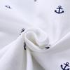 Baby Boy Anchor Pattern Button T-Shirt Clothes Cotton Comfortable Summer Breathable Short Sleeve + Shorts Casual Suit