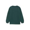 Li-Ning Badfive Basketball Series Loose Round Neck Pullover Sweatshirt Unisex Tops Pine-Green AWDRH65-1