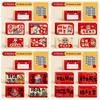 20pcs Zodiac Horse Vouchers Tickets Cartoon Surprise Lucky Cards Scratch-off Cards  Game DIY Props