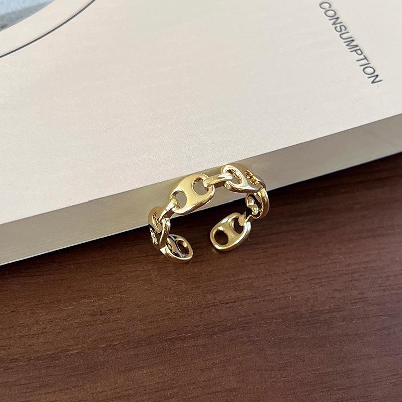 Designed Butterfly Beautifully Adjustable Ring For Women Unique Ins Style Accessory Copper