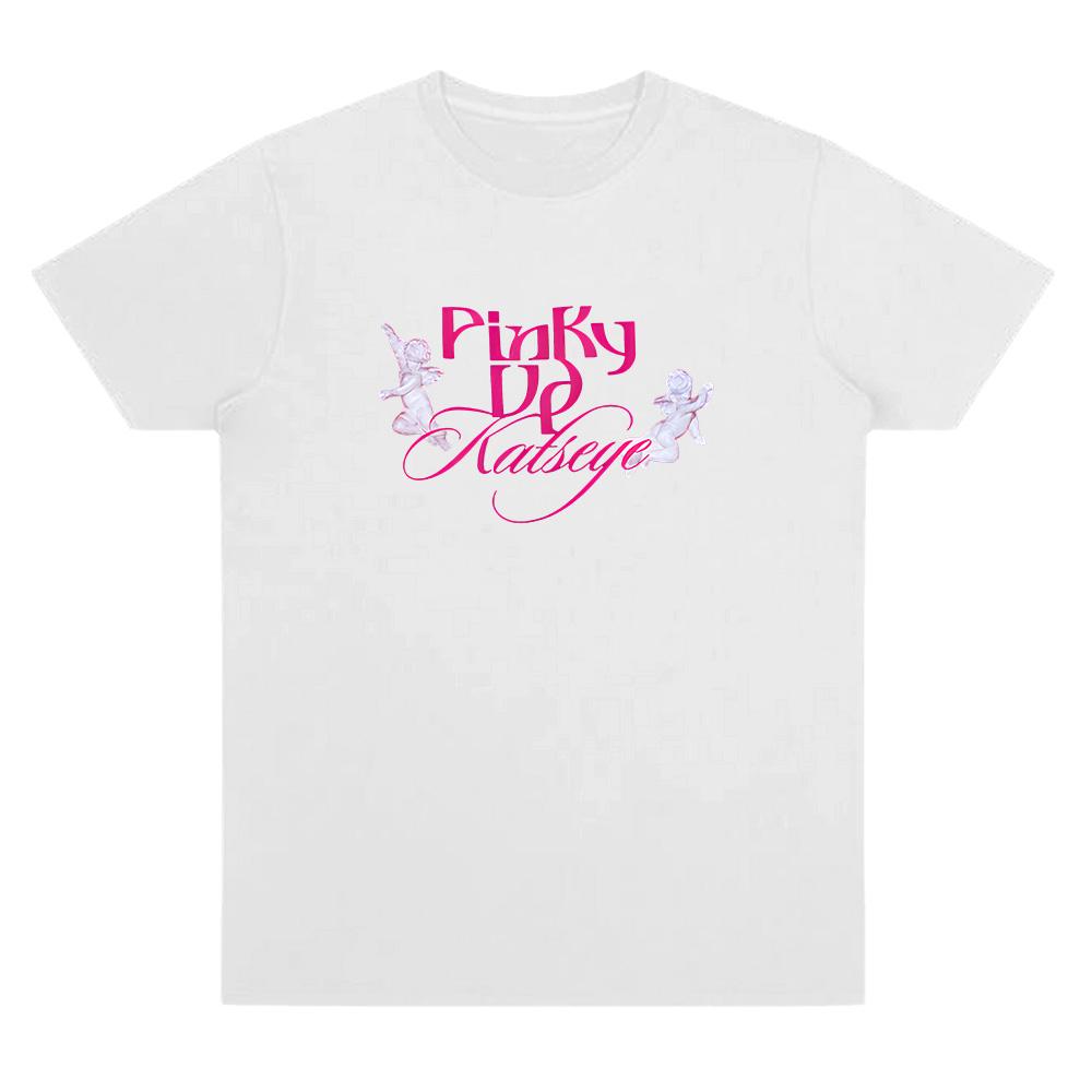 PINKY UP Katseye Kpop T-Shirts Herren Damen Baumwolle Lustiges T-Shirt Rundhals Kurzarm Anime T-Shirts Geschenk für Fan Kleidung Lässiges Oberteil Grafik-T-Shirt