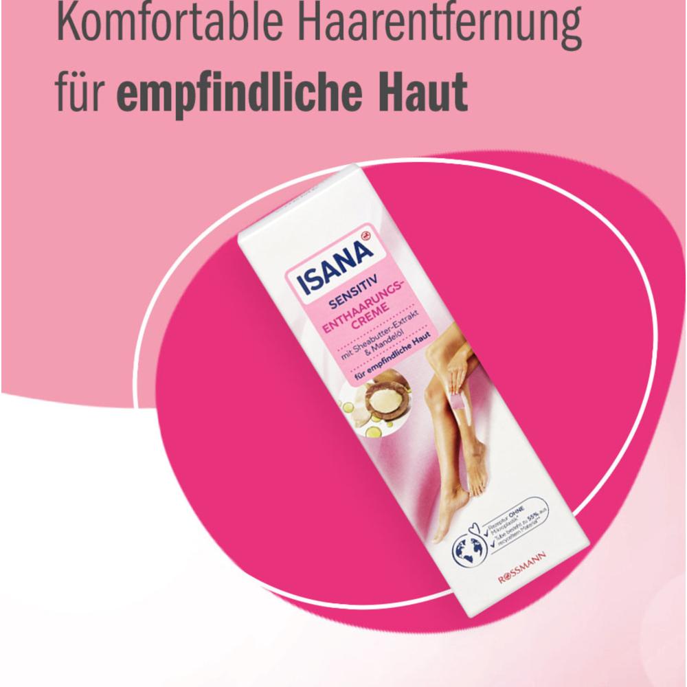 Niemcy Rothmann ISANA Krem do usuwania włosów Sensitive 150ml