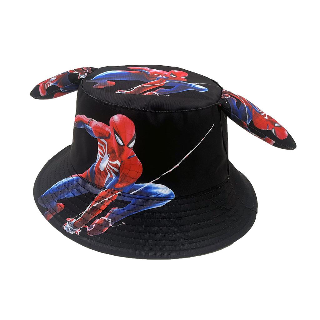 Pikachu Super Mario Bros Kuromi Pattern Fisherman Hat With Sun Protection For Kids And Teens