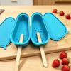 Ice Cube Mold Easy Demould Food Grade Silicone Popsicle Tray with Leak-Proof Lid Odor-Free Safe DIY Freezing Tray