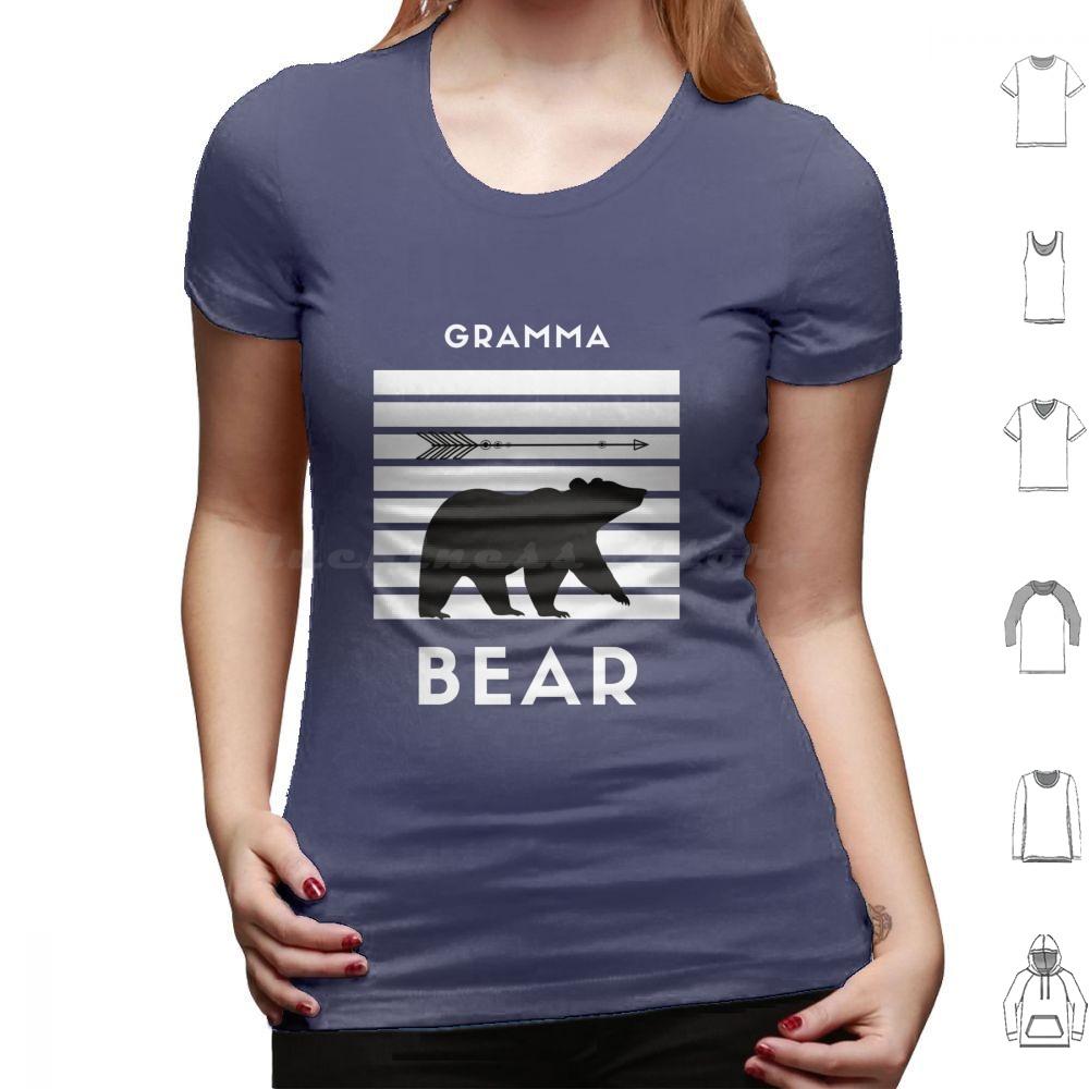 Womens Bear T Shirt Cute Funny Best Grand Mother Of Boys Girls Cool Mothers Day Tee T Shirt Cotton Men Women DIY Print Crazy