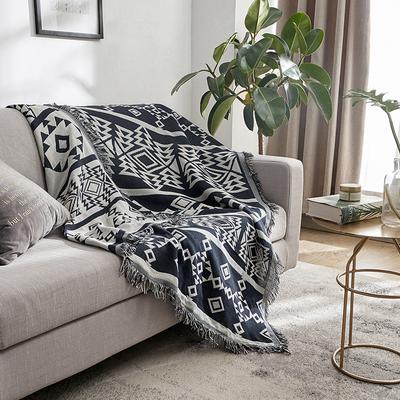 Picnic Cloth Camping RV Blankets Outdoor Rugs Sofa Bed Throw Blanket Air Condition Knitted Rugs Beach Towel Mats 2 Side Print