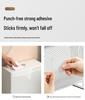 Stainless Steel Wall-Mounted Bathroom Shelf Above Toilet