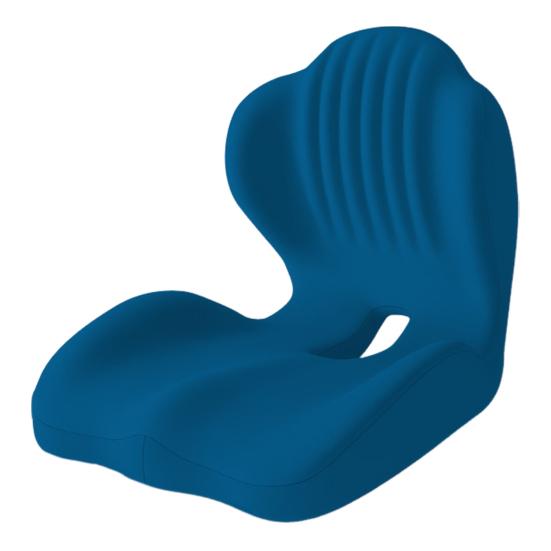 Memory Foam Seat Cushion with Back Support Ergonomic Lumbar Support Soft Touch Stress Relief L-shaped Chair Cushion