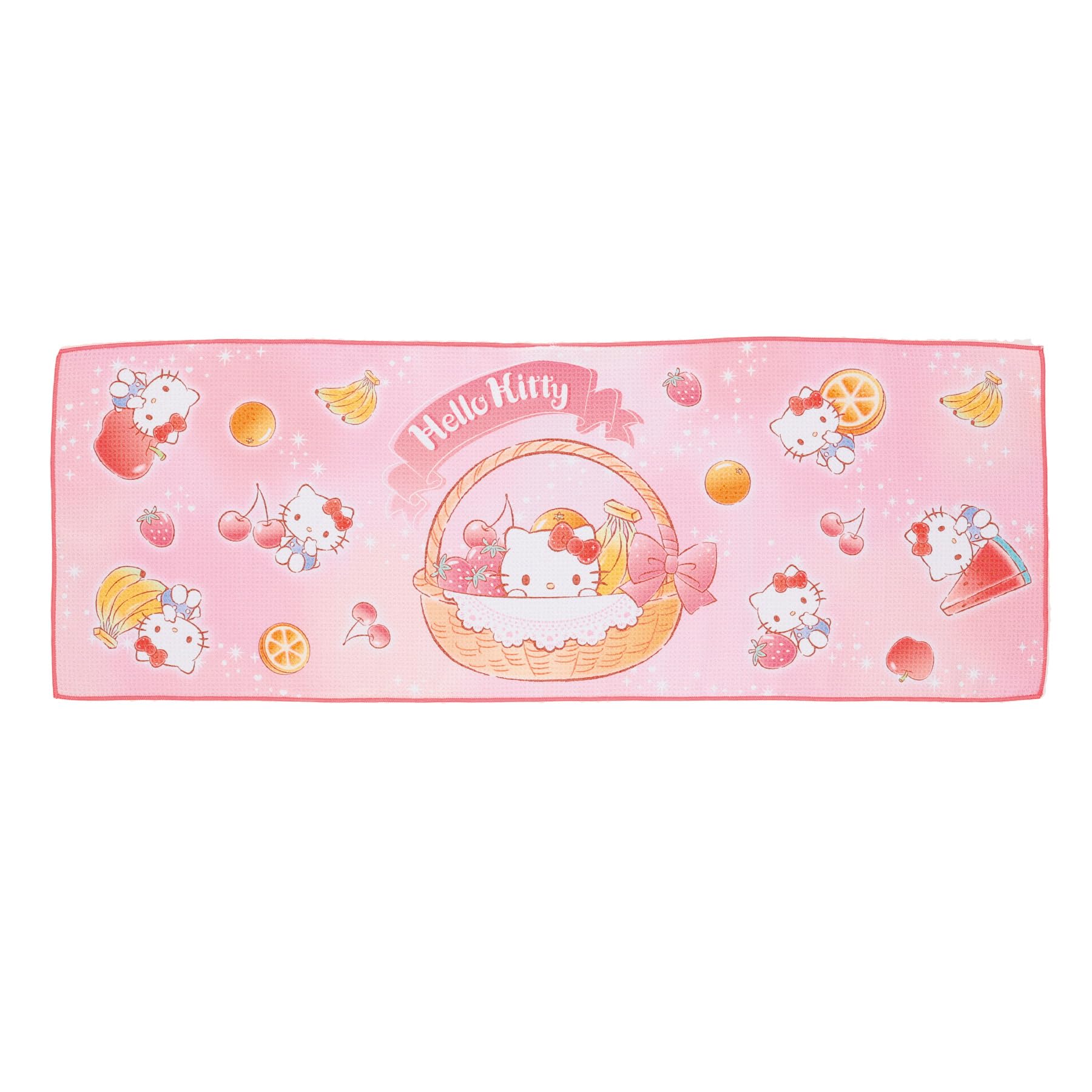 

Marushin Junior Bath Sanrio Hello Kitty Сверкающие фрукты для 3765006100 Полотенце, Дизайн, Быстросохнущее, Для девочек,