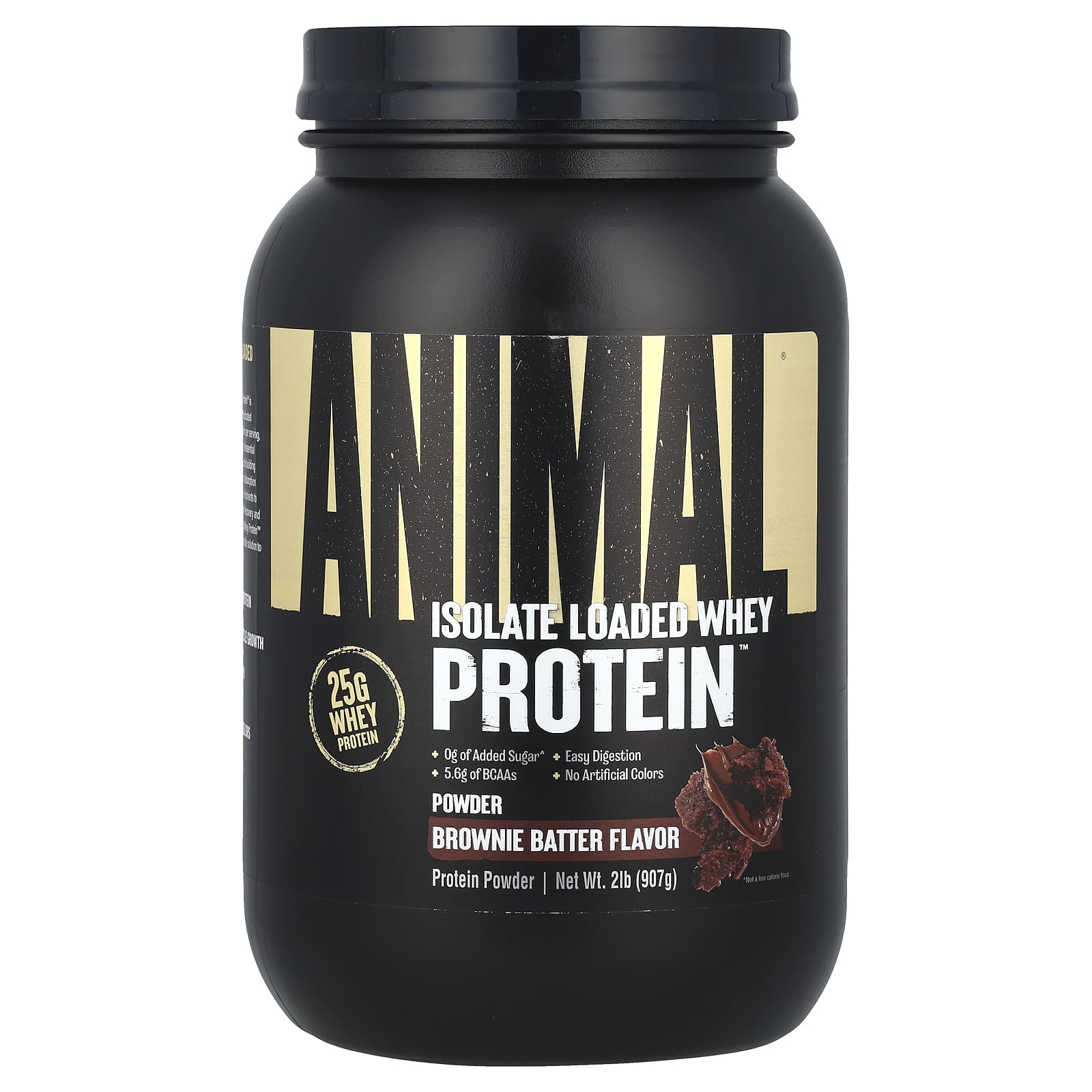 

Animal, Loaded Whey Protein Isolate, Brownie Batter, 2 lb (907 g)
