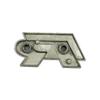 Metal Car Front Grille Emblem Rear Trunk Stickers for Volkswagen VW R Rline Badge GOLF PASSAT Polo TIGUAN TOUAREG T-ROC Lavida