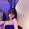 Lace Long Rabbit Ears Veil Headband Hairpin Flirting Flirting Sex Goods Accessories Cos Selfie Hair Accessories