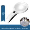 Miling 10x Handheld Reading Magnifier with 8 LEDs and UV Light