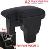 For Ford FOCUS 3 Armrest Box For Ford Focus III MK3 Car Armrest Car Accessories Storage Box Interior Details Retrofit Parts