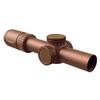 T-EAGLE 1.2-6x24IR Riflescope, Short Scope, Variable Magnification Scope with One-Piece Mount (TAN)